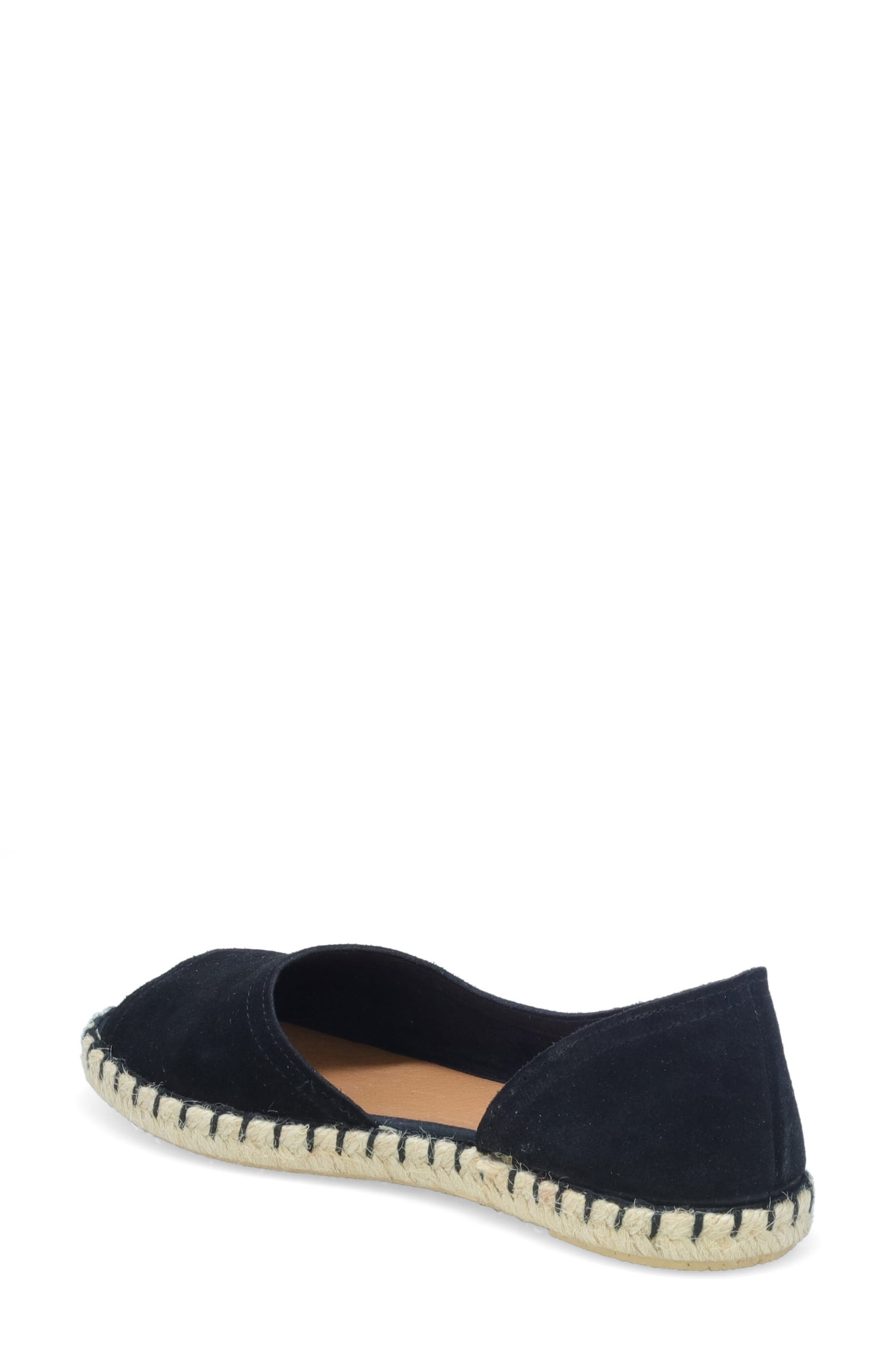 Miz Mooz Cruze Espadrille Flat, Alternate, color, Black