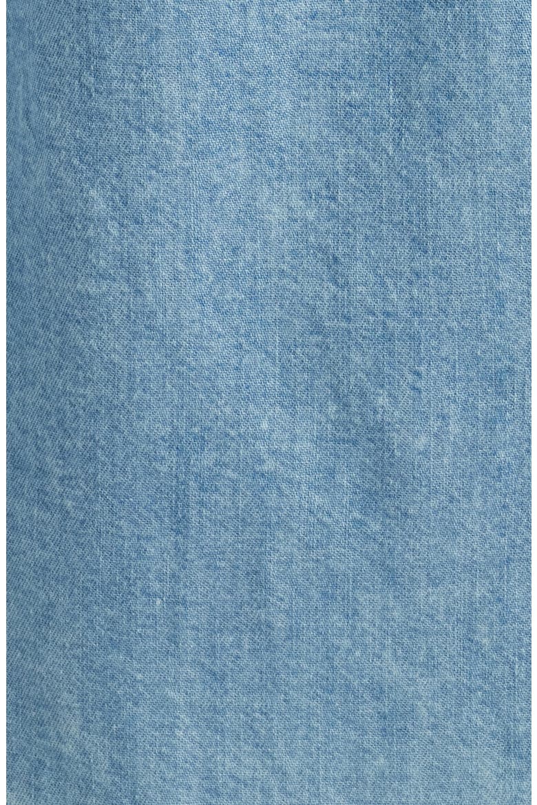 Casual Fit Organic Cotton Denim Button-Up Shirt, Alternate, color, LIGHT BASE