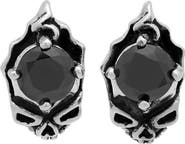 STEELTIME Men's Simulated Diamond Stud Earrings