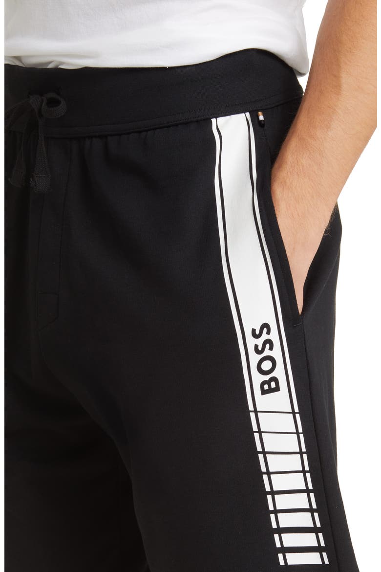 Authentic Cotton Lounge Shorts, Alternate, color, BLK