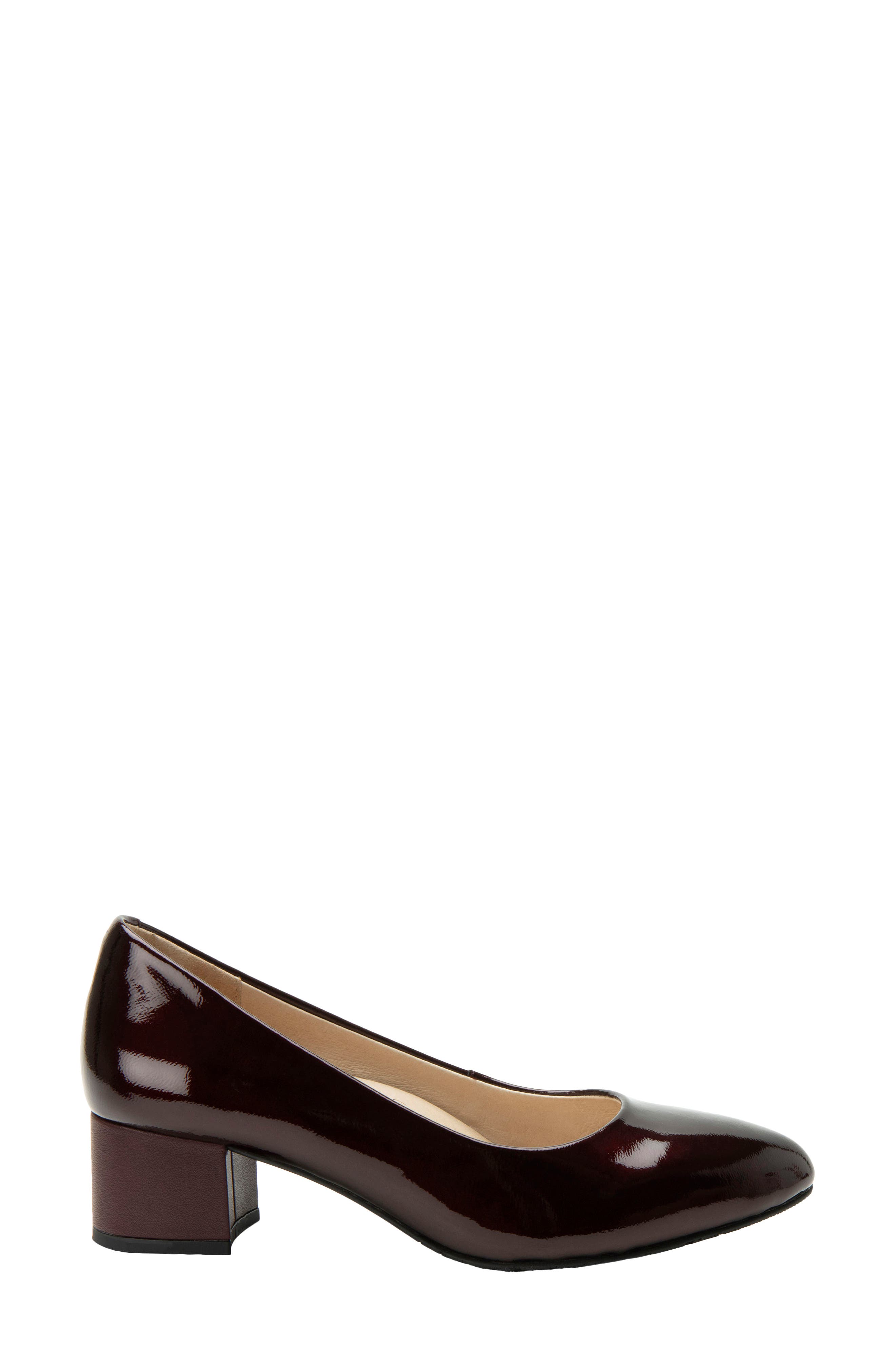 Lisah Almond Toe Pump, Alternate, color, JAM PATENT