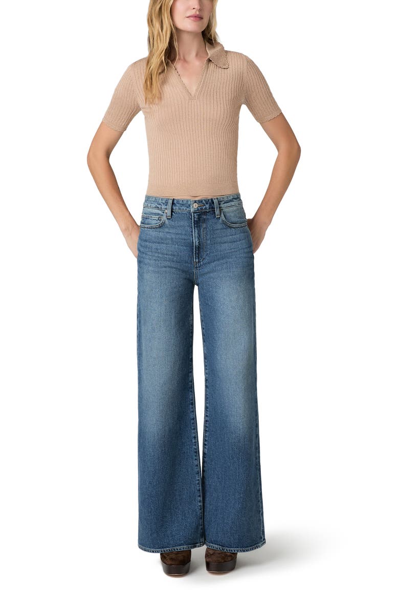 Frances High Waist Wide Leg Jeans, Alternate, color, SERATA
