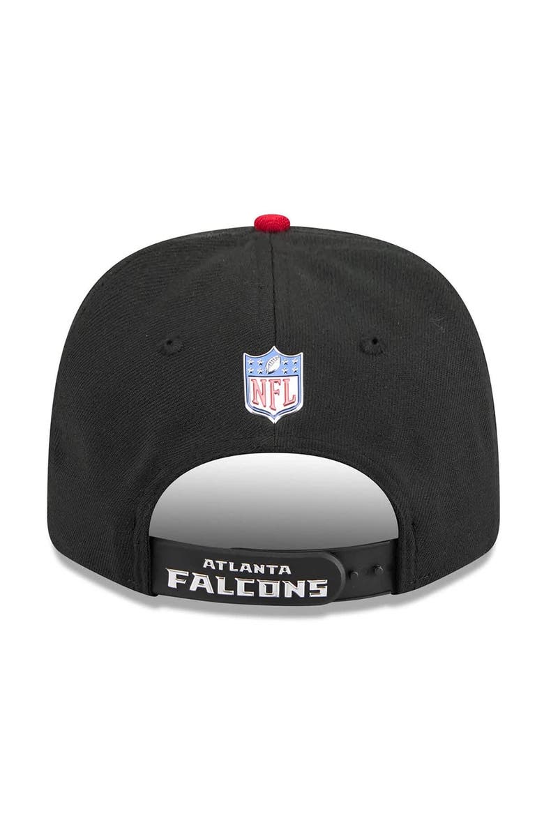 New Era Men's New Era Black/Red Atlanta Falcons 2026 NFL Draft 9SEVENTY Adjustable Hat, Alternate, color, Black