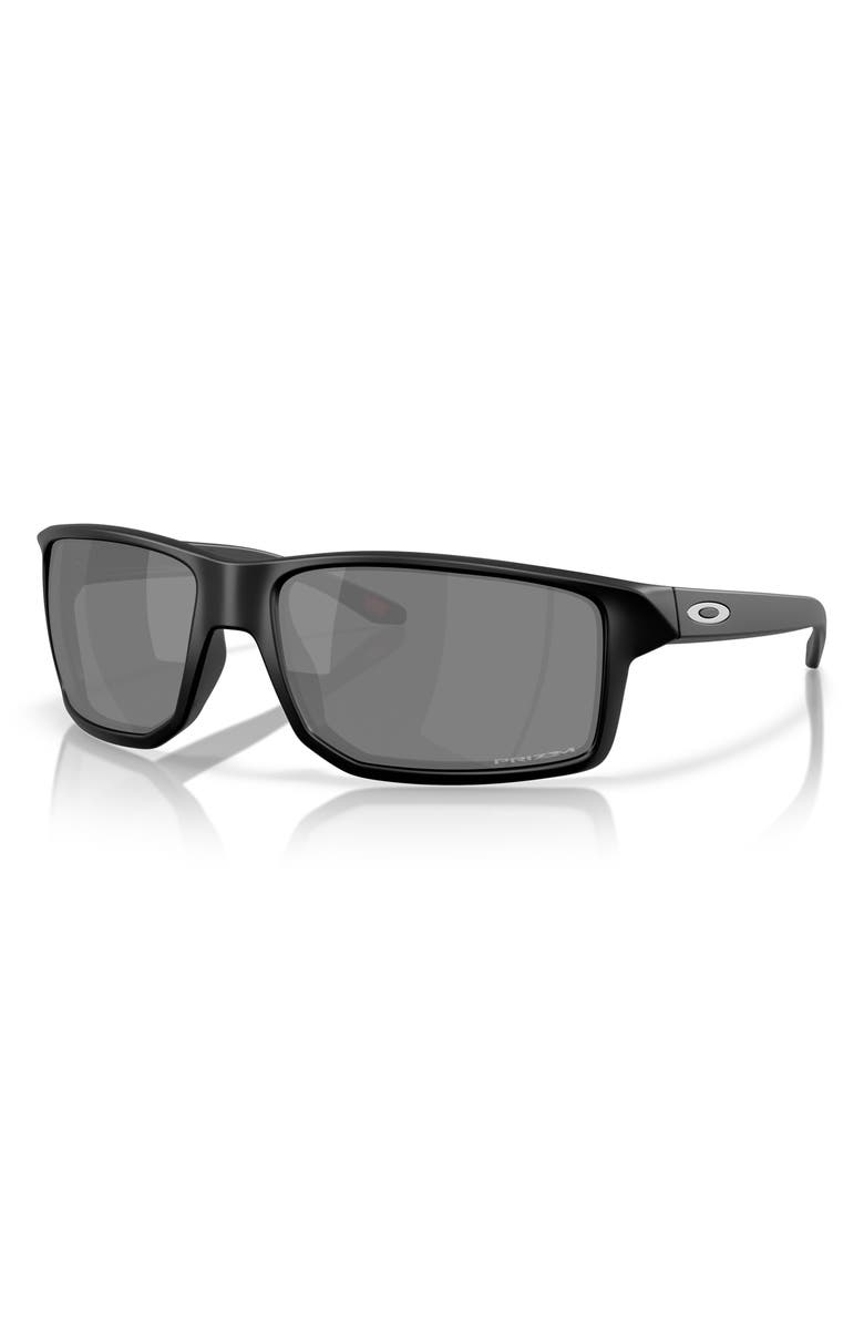 Oakley Gibston XL 62mm Rectangular Prizm<sup>™</sup> Wrap Sunglasses, Alternate, color, Matte Black