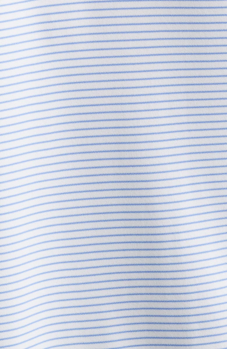 Peter Millar Stripe Featherweight Performance Polo, Alternate, color, White