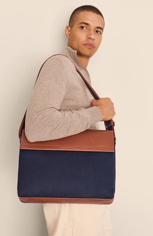Cole Haan Judson Brushed Twill Messenger Bag