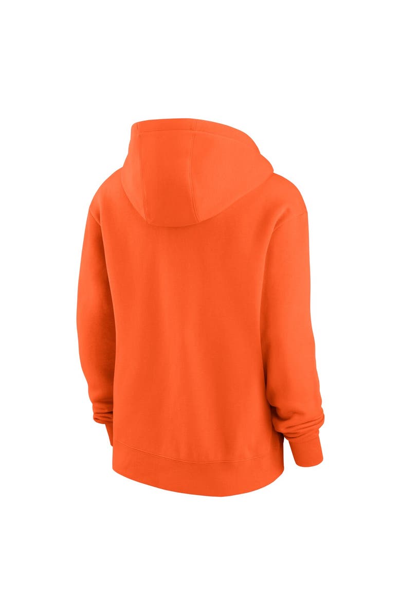 Nike Women's Nike Orange Cincinnati Bengals Club Fleece Pullover Hoodie, Alternate, color, 