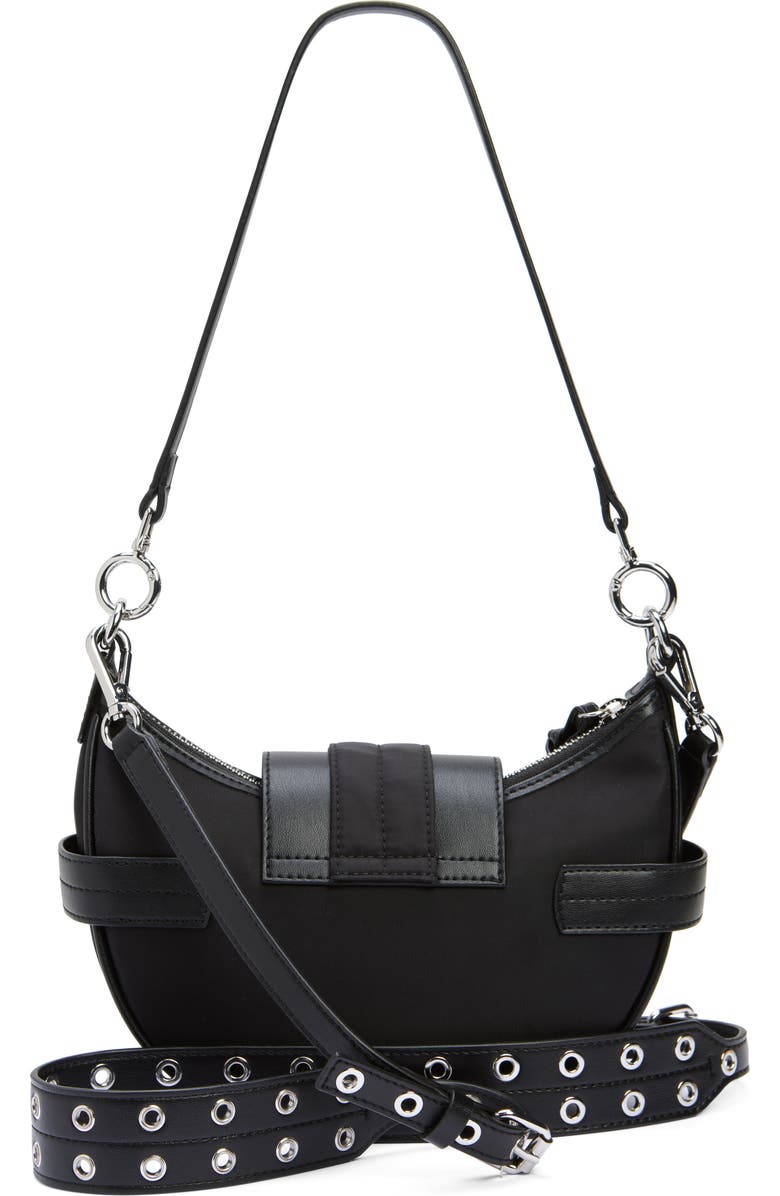 Ganni Bucky Small Nylon Crossbody Bag, Alternate, color,