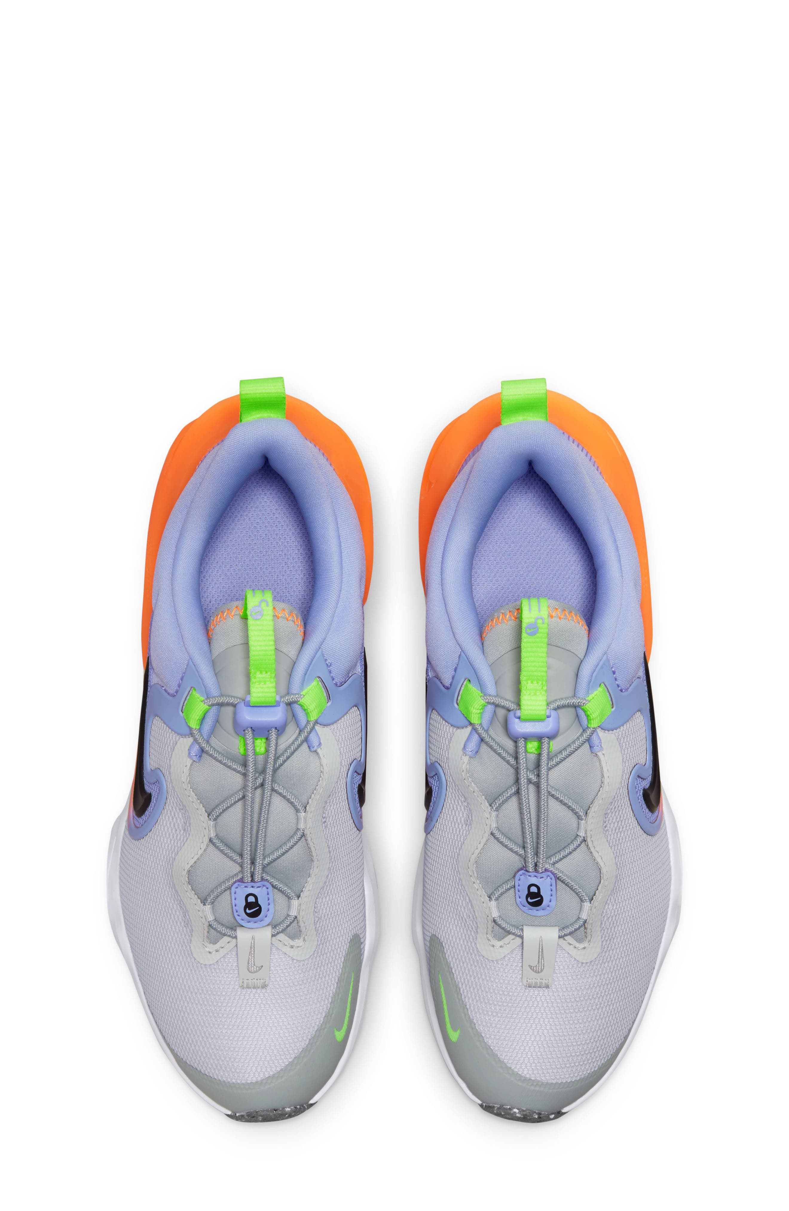 Nike Run Flow Sneaker, Alternate, color, Dust/ Black/ Purple Pulse