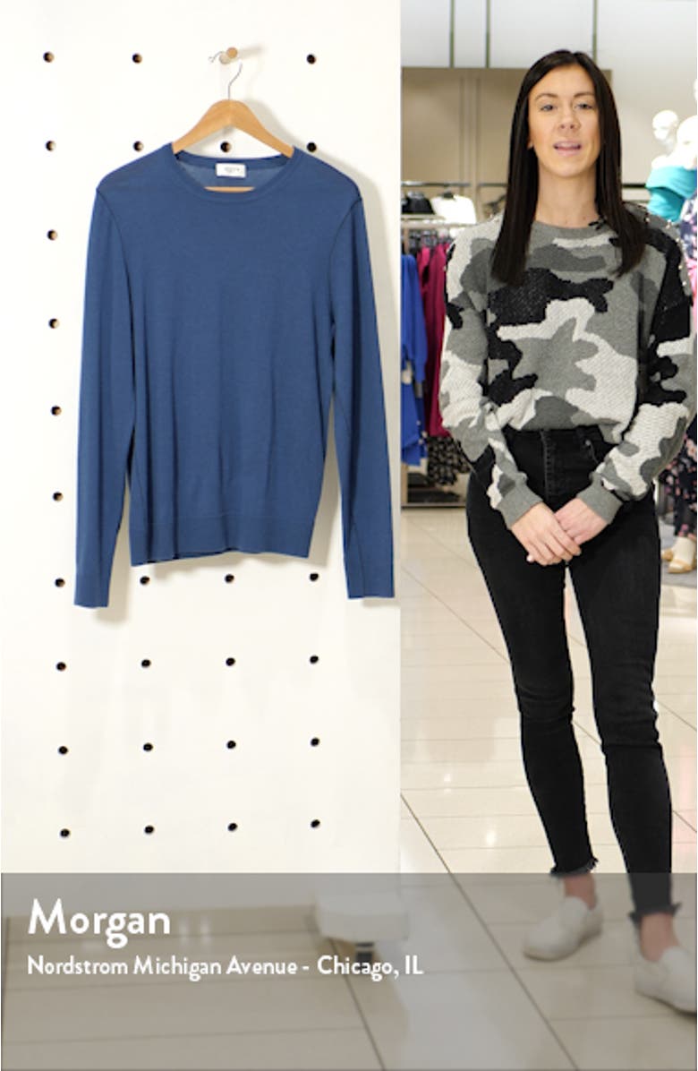 <sup>®</sup> Slim Fit Merino Wool Sweater, sales video thumbnail