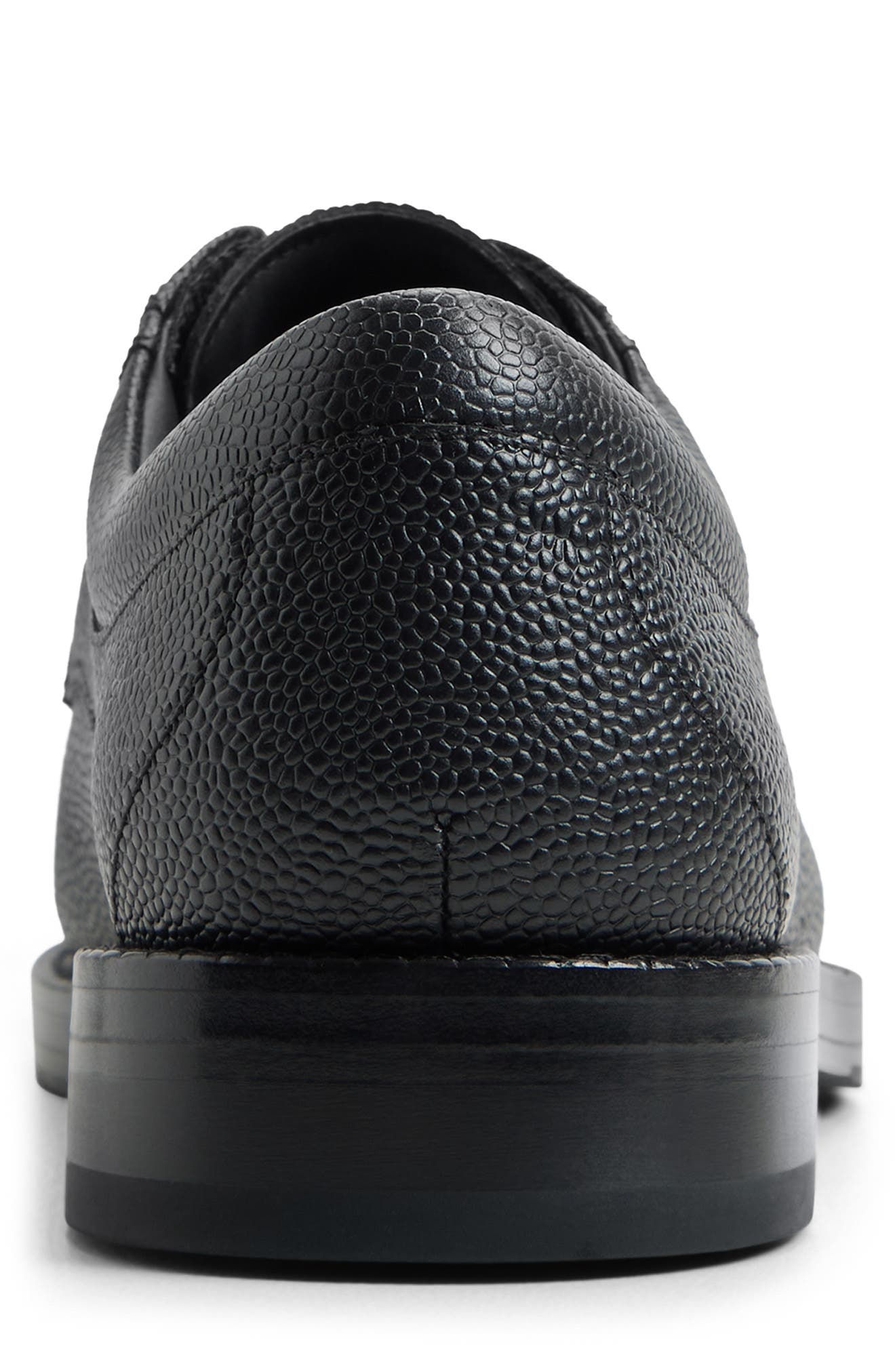 Sportocasin Leather Moc Derby, Alternate, color, BLACK