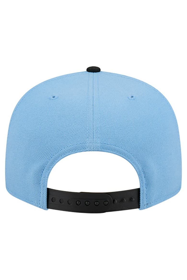 Men's New Era  Light Blue Utah Mammoth Two-Tone 9FIFTY Snapback Hat, Alternate, color, Light Blue