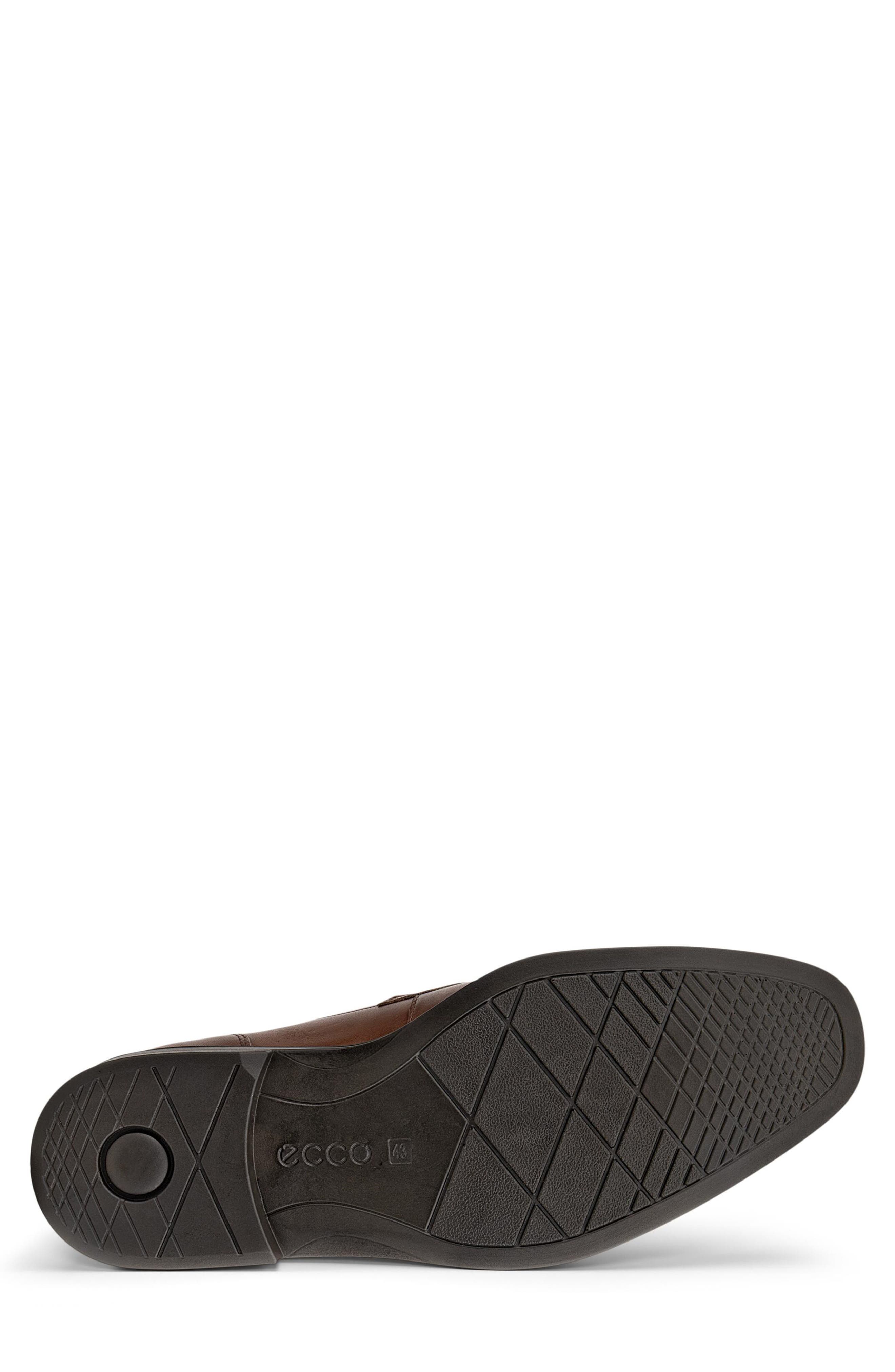 ECCO Queenstown Penny Loafer, Alternate, color, Cocoa Brown