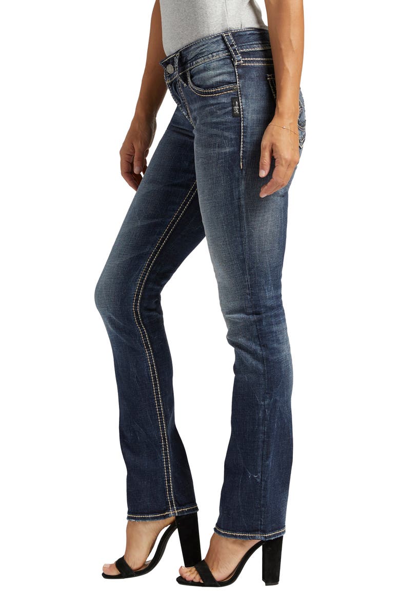 Suki Straight Leg Jeans, Alternate, color, INDIGO