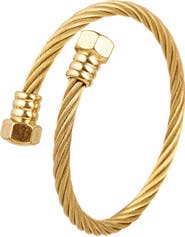 EYE CANDY LOS ANGELES Men's Tyler Wire Wrap Bracelet