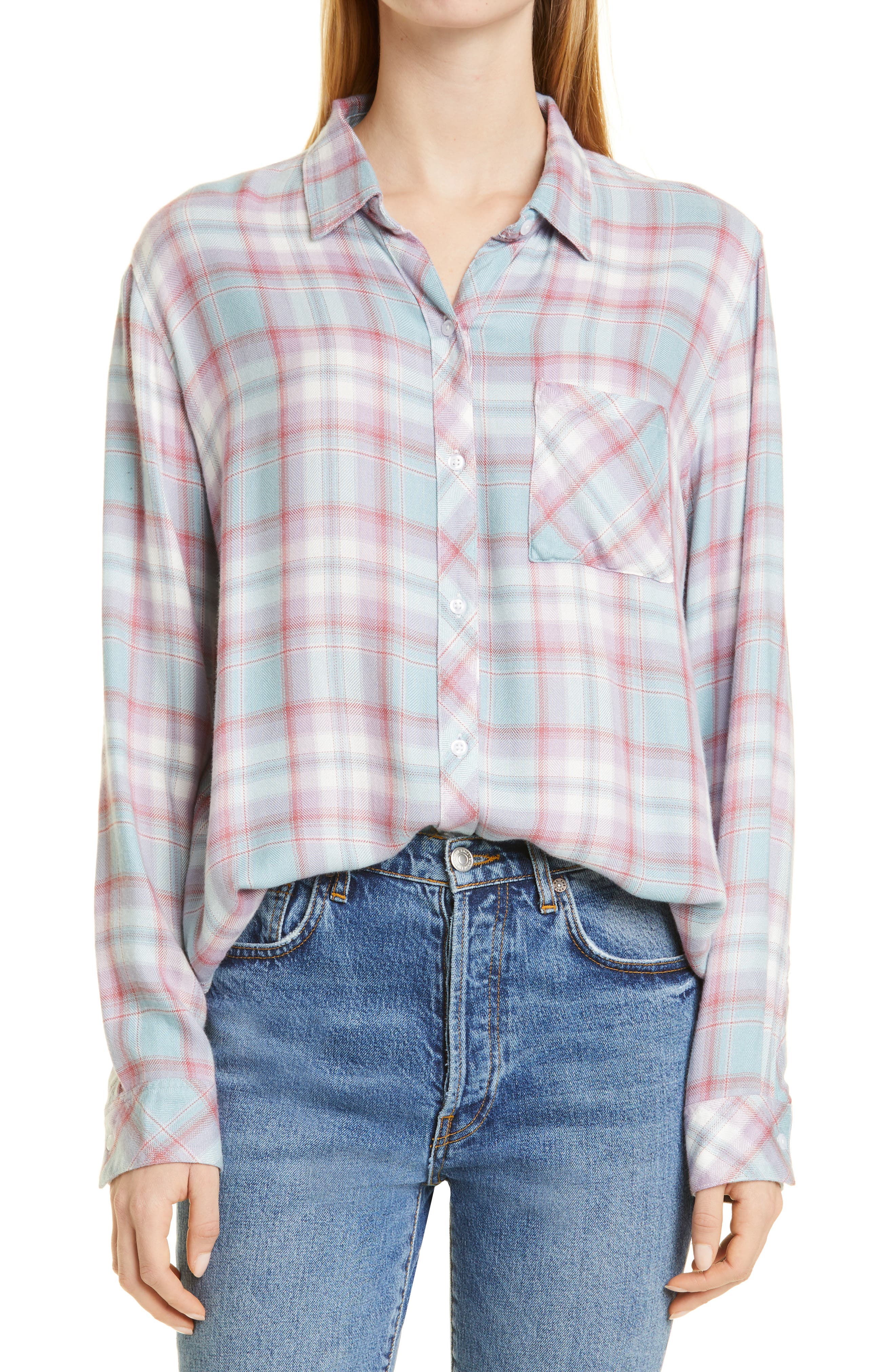 Rails Hunter Plaid Button-Up Shirt (Women) | Nordstrom