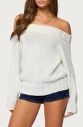 EDIKTED Noemi Off the Shoulder Sweater