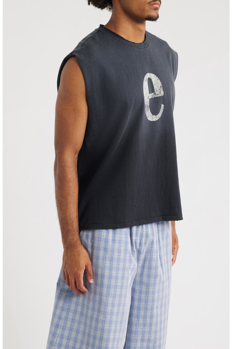 Sleeveless Graphic T-Shirt, Alternate, color, BLACK