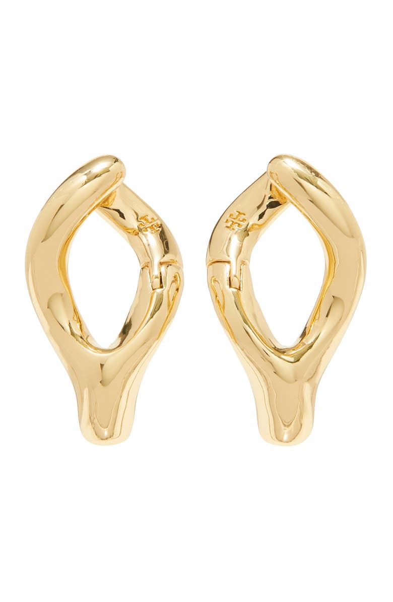 Tory Burch Wishbone Drop Earrings, Main, color, 