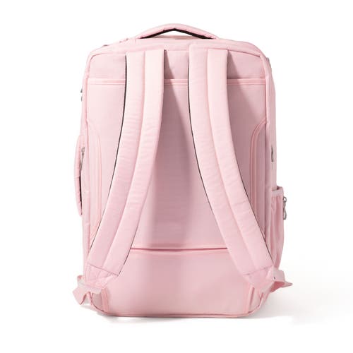 Baggallini Modern Convertible Travel Backpack In Bagg Pink