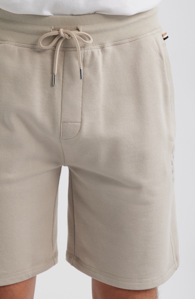 BOSS Fashion Cotton Pajama Shorts, Alternate, color, Open Grey