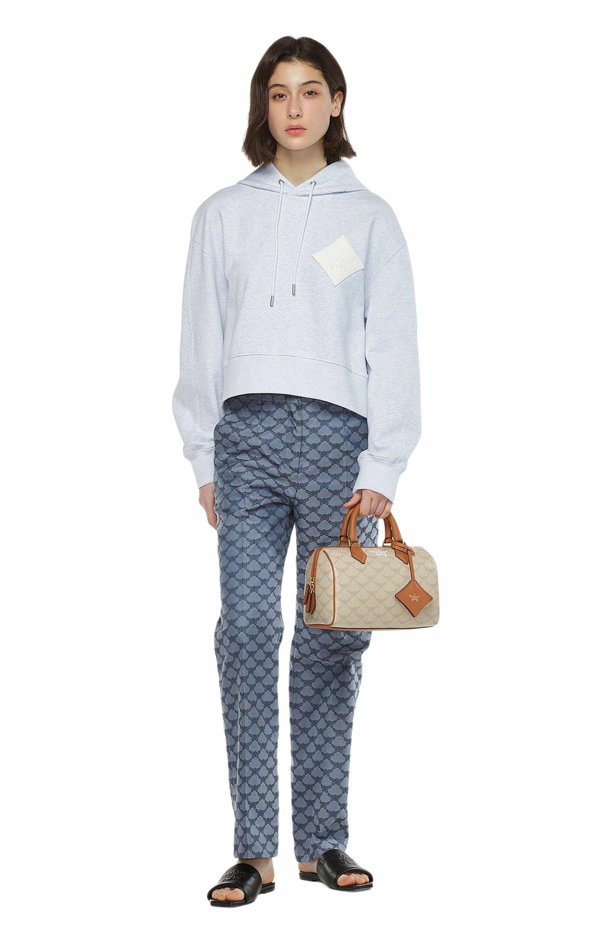 MCM Ella Boston Bag in Lauretos, Alternate, color, 