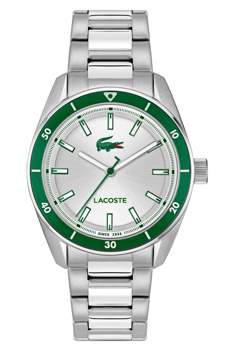 Boston Bracelet Watch, 39mm, Main, color, SILVER