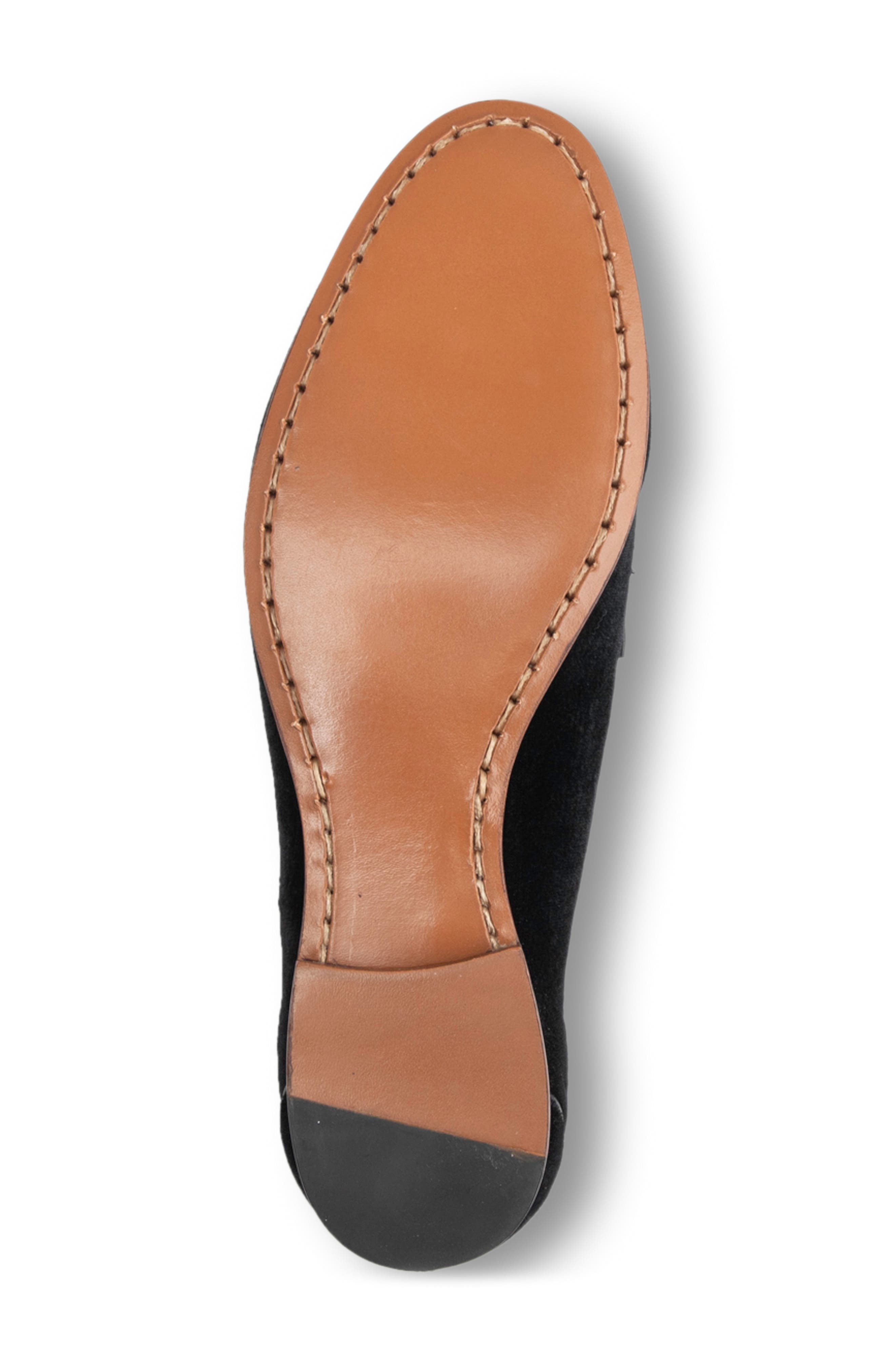 patricia green Chloe Bit Loafer, Alternate, color, Black Velvet