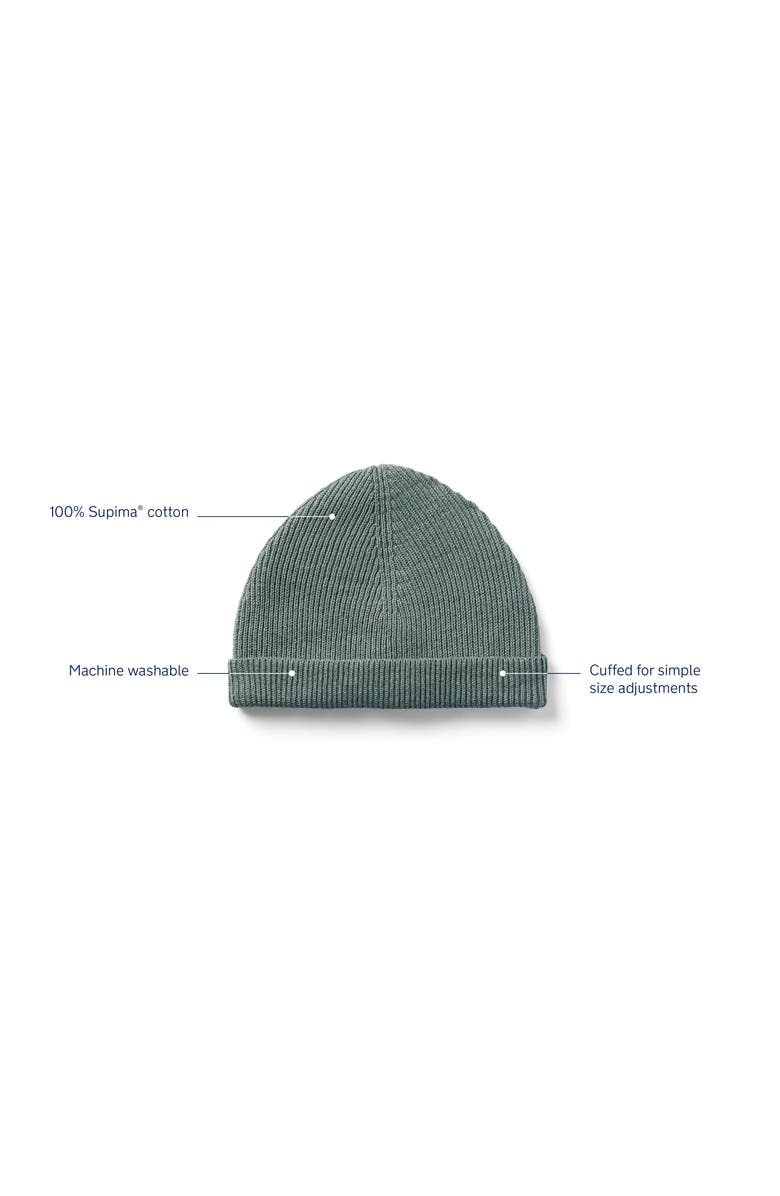 Nuna Cotton Beanie, Alternate, color, Shadow