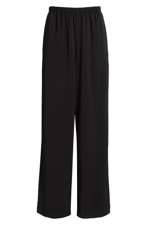 Solid & Striped Monaco Wide Leg Pants In Noir