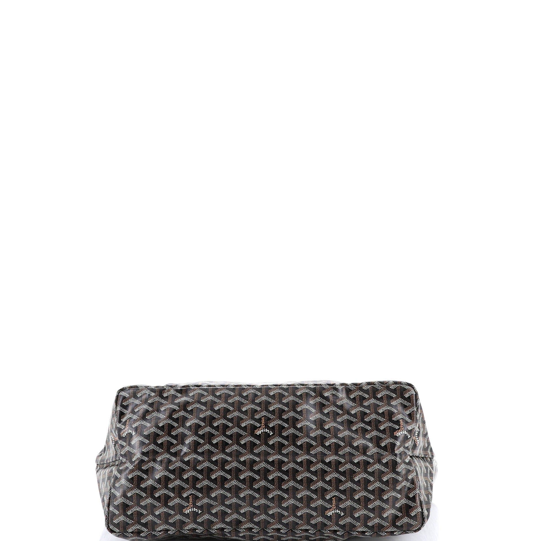 Pre-Owned Goyard Saint Louis Tote Coated Canvas GM, Alternate, color, Brown