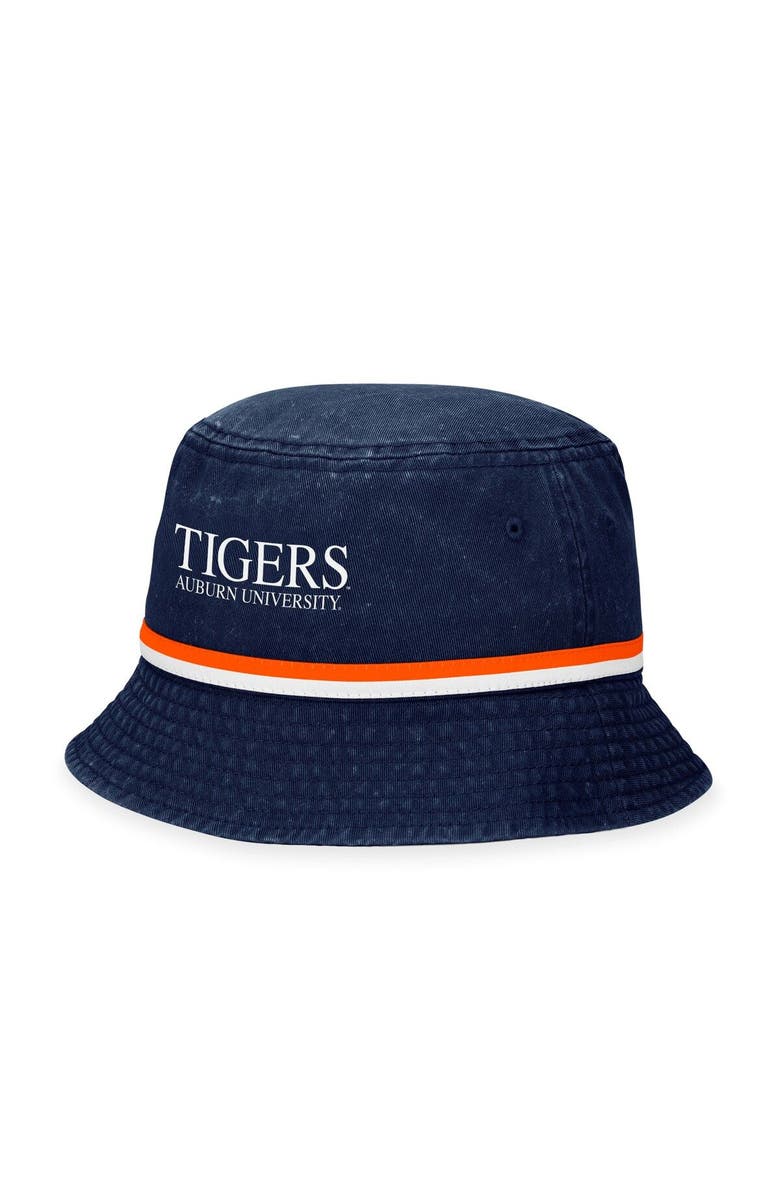 TOP OF THE WORLD Men's Top of the World Navy Auburn Tigers Ace Bucket Hat, Main, color, 
