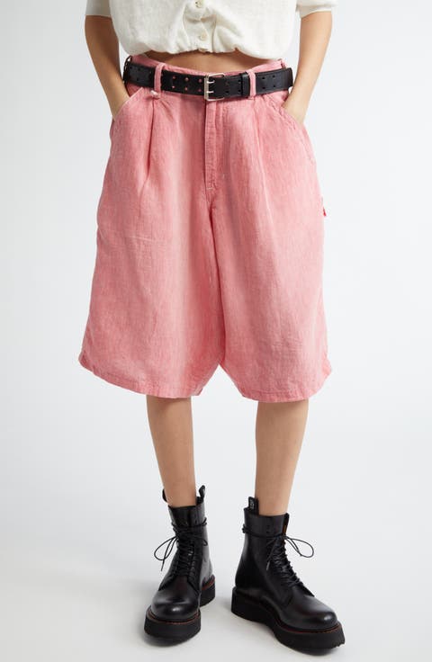 Jesse Linen Carpenter Shorts