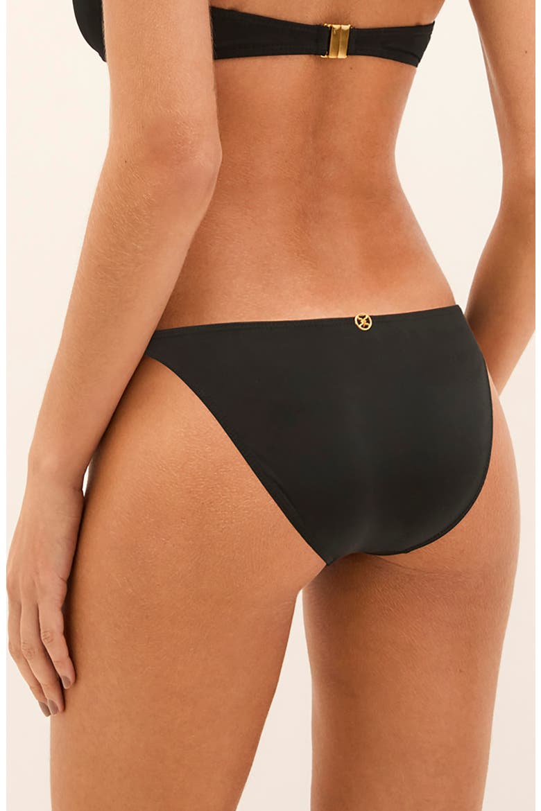 Solid Basic Bikini Bottoms, Alternate, color, BLACK