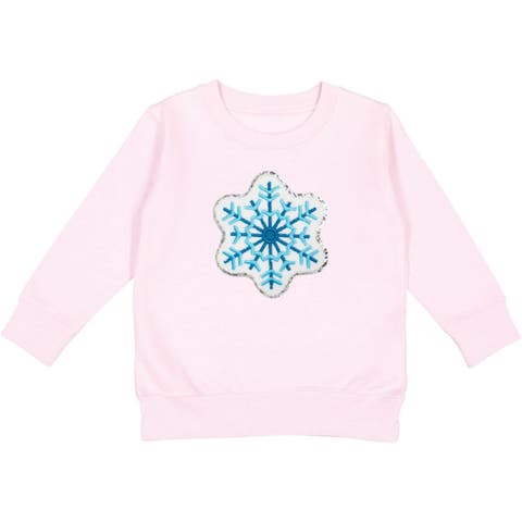 Snowflake Patch Sweatshirt