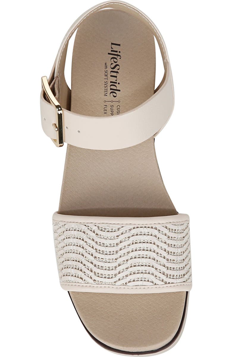 LifeStride Gillian Slingback Sandal, Alternate, color, Cream