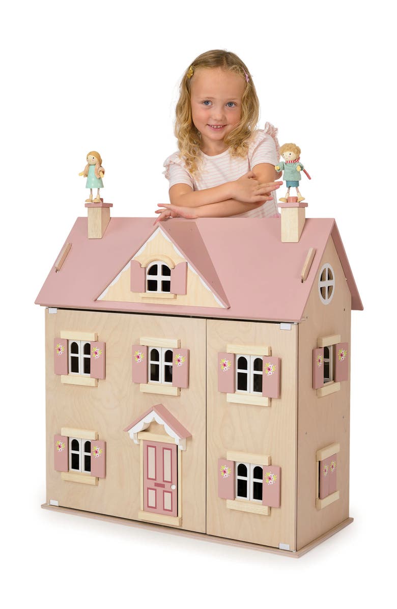 Tender Leaf Toys Alouette Doll House, Alternate, color, 
