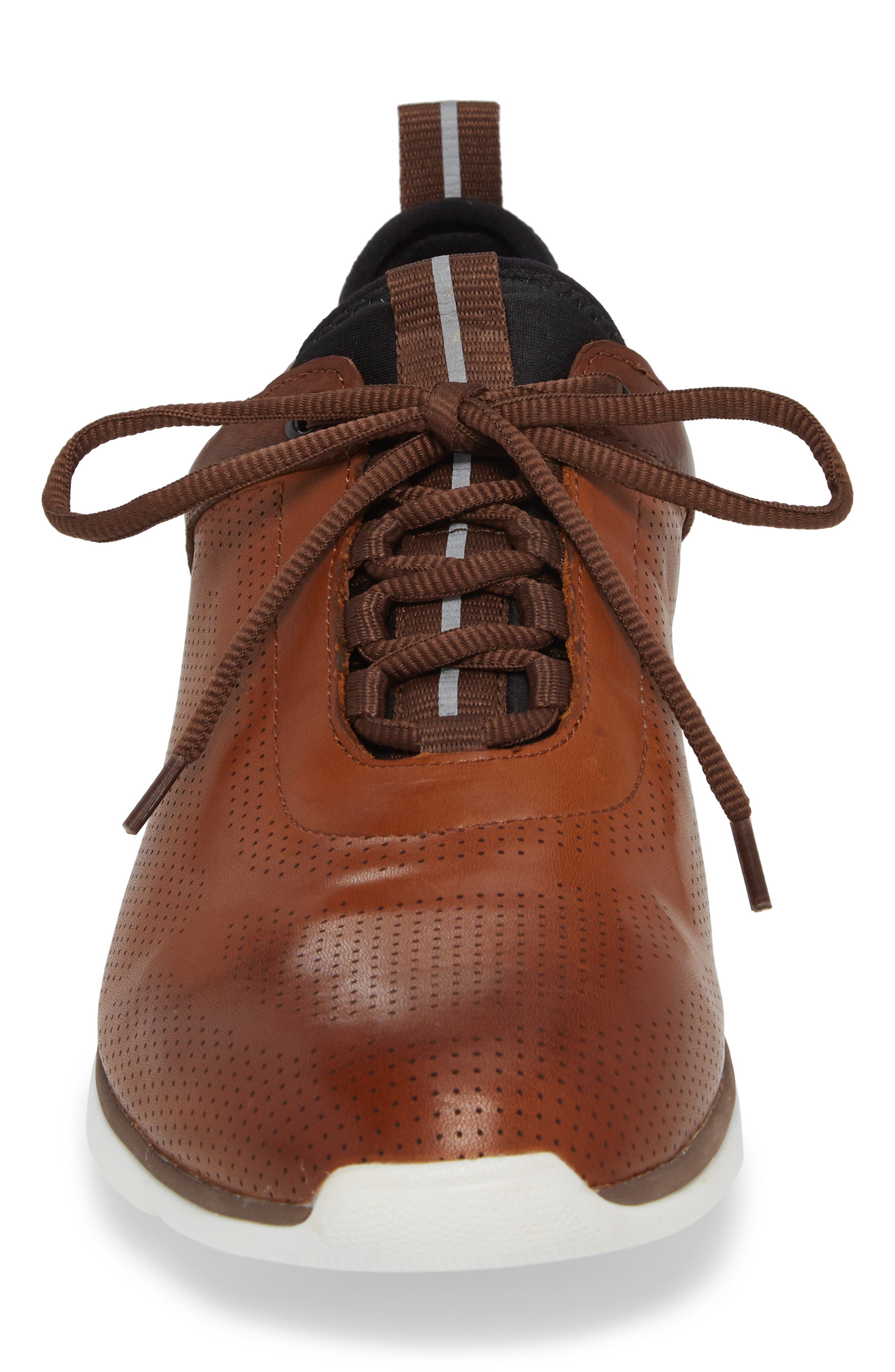 Prentiss XC4® Waterproof Sneaker, Alternate, color, MAHOGANY LEATHER