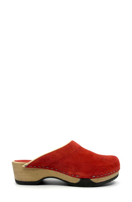 Kunsten Embla Clog In Red