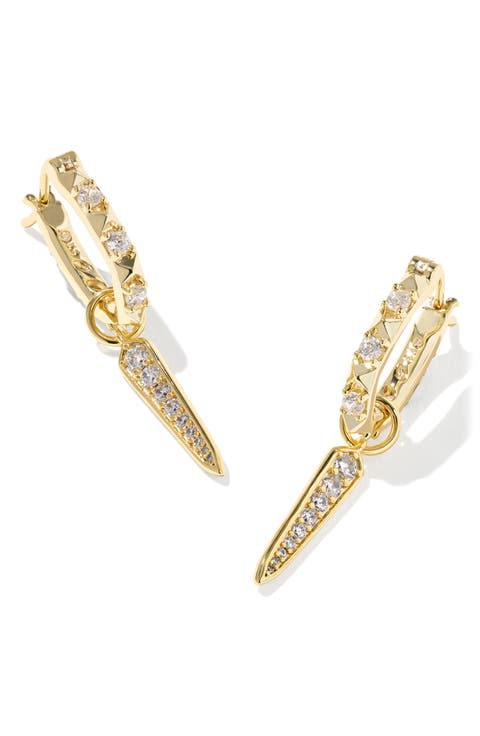 Fate Charm Huggie Earrings