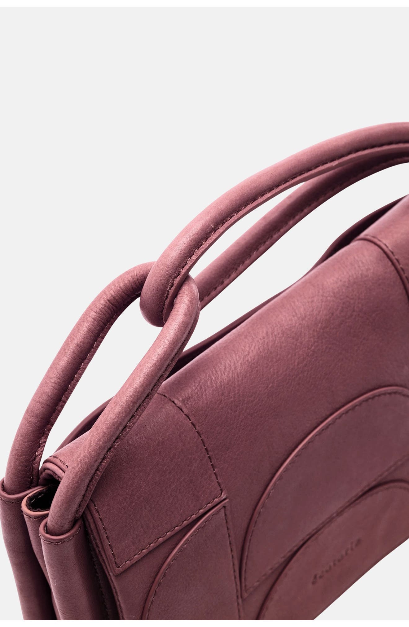 Martha Leather Crossbody Bag, Alternate, color, WINE