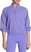 SPANX® Active Run Water Resistant Half-Zip Jacket