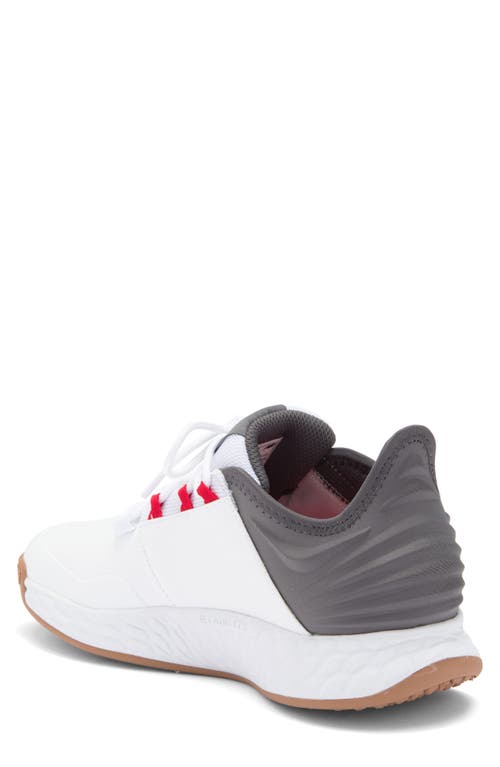 New Balance Golf Fresh Foam Roav Spikeless Golf Shoe In White
