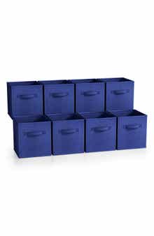 SORBUS 8-Pack Collapsible Storage Cubes