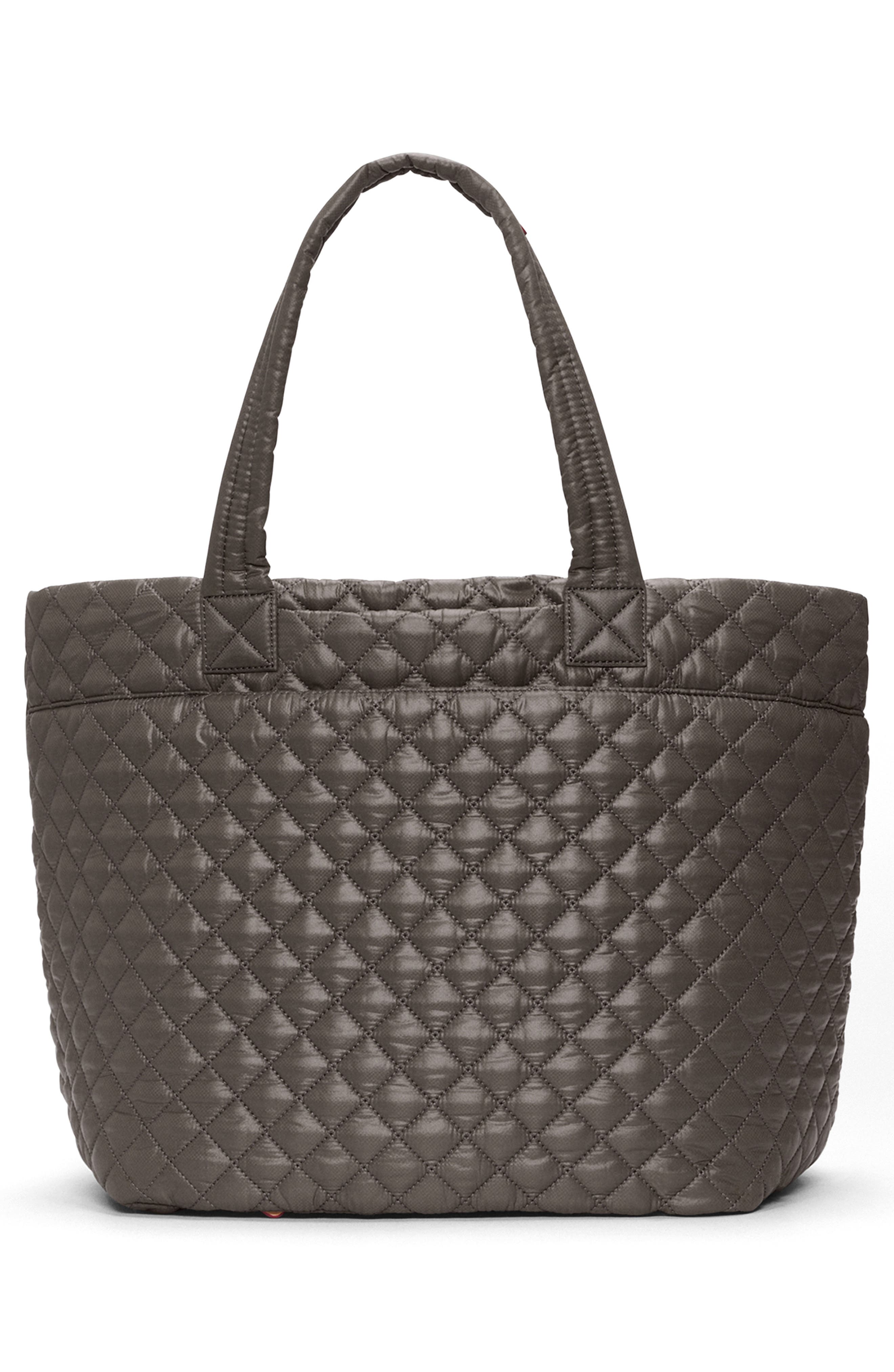 Large Metro Deluxe Quilted Nylon Tote, Alternate, color, MAGNET