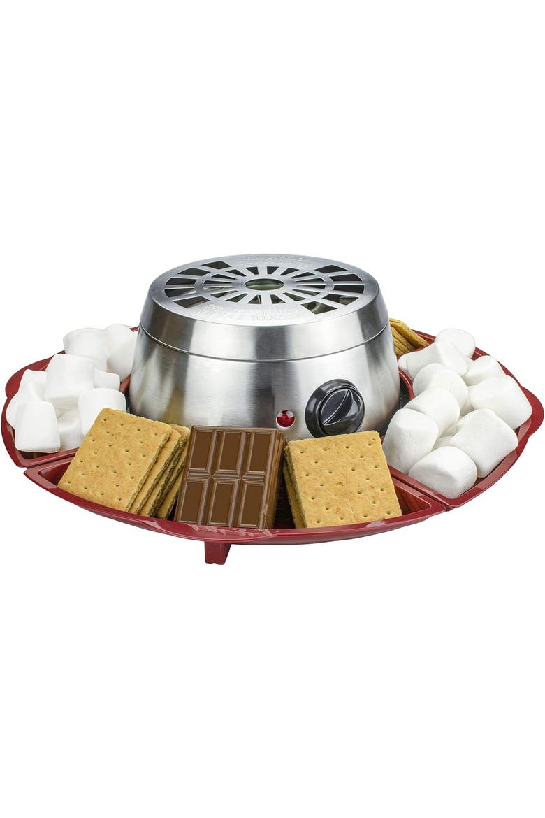 Electirc S'Mores Maker, Main, color, Brown