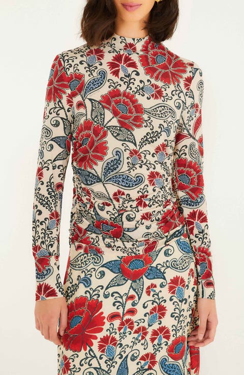 Francesca Sand Jersey Top