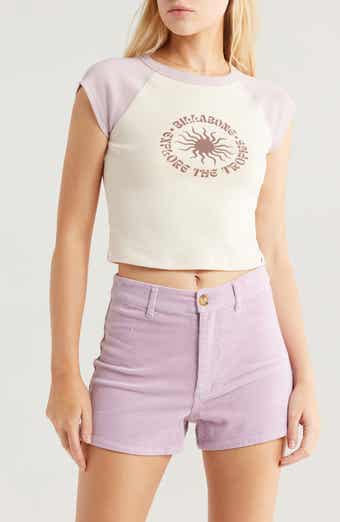 Billabong Paradise Colorblock Cotton Graphic T-Shirt