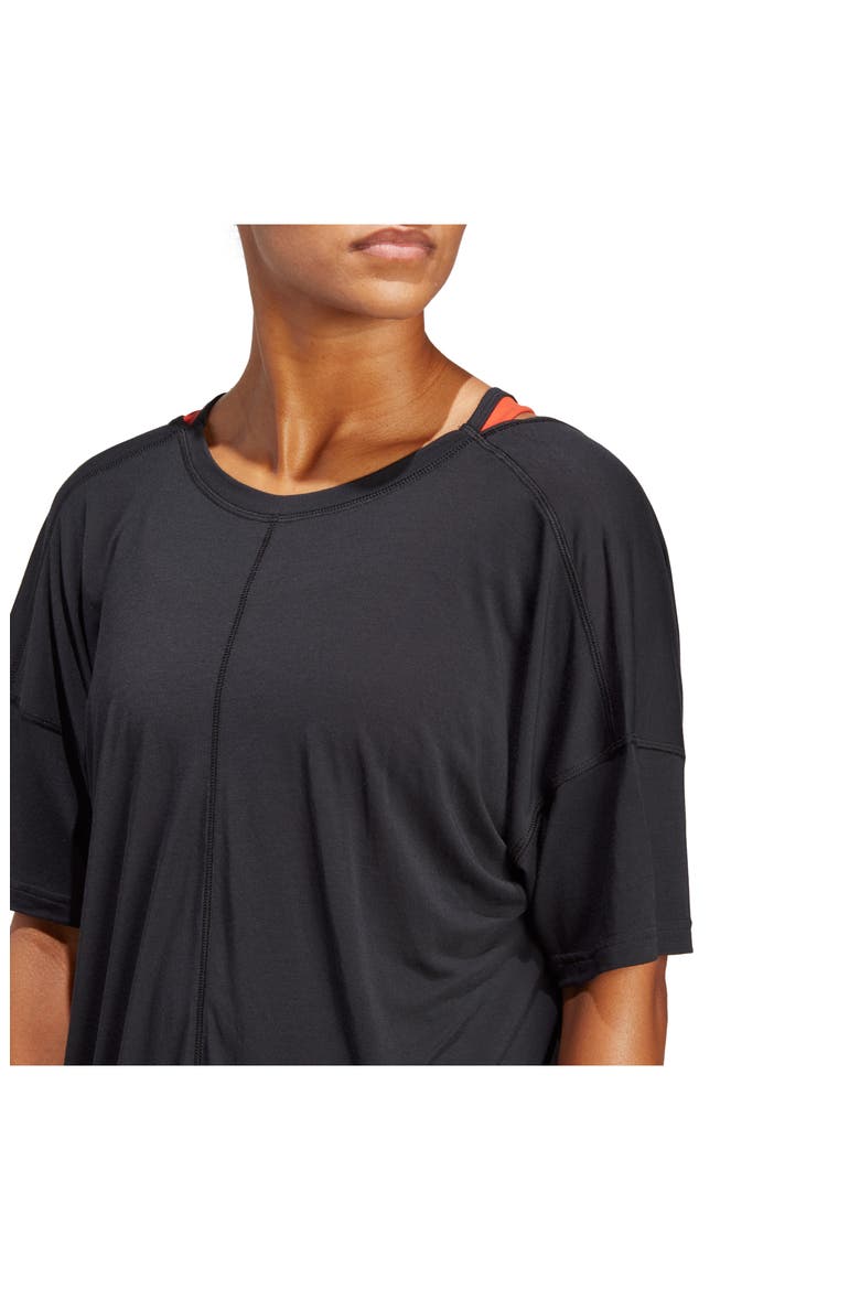 Yoga Studio T-Shirt, Alternate, color, BLACK