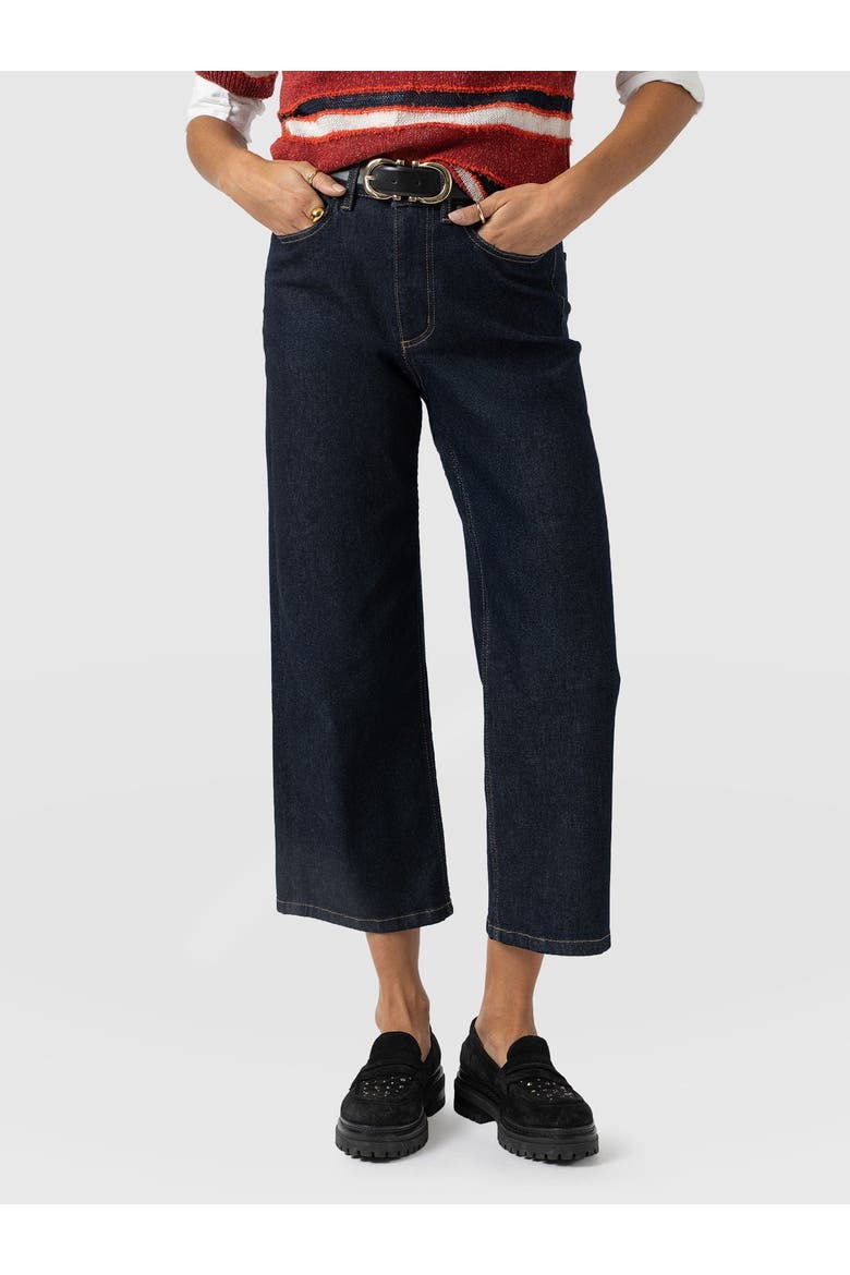 Rylie Crop Jean, Alternate, color, Indigo